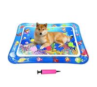 CAT WATER BED - Mat di gioco per acqua gonfiabile 25.98x18,5 pollici | Waters Sensor Play tappetino per gatti, giocattolo graffiante non vassoio di raffreddamento interattivo per cucciolo da g