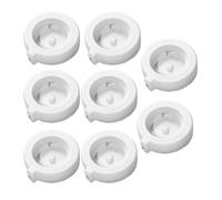 Cat Water Fountain Filter - 4.21x3.86 Inches 8 Piece Replacement Set Purification System for Cats, High Efficiency Design with Activated Carbon Filtration, Filter for Indoor Home Kitchen Pet Drinking