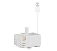 Cat Water Fountain, Mini Aquarium Pump, 1.61x1.54x1.18 inches Silent Circulation System, Energy Efficient Motor for Fish Tank Hydroponics Pet Drinking Fountains Indoor Garden