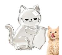 Cat Whisker Holder Magnet - Kitten Hair Keepsake Box, Cute Magnetic Cat Whisker Storage Container with Transparent Shell | Pet Hair Keepsake Box for Fridge, Whiteboard, Locker, Home, Office Decor