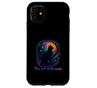 Cat Will Mew Hamlet Shakespeare Citazione Tragedia Play Custodia per iPhone 11