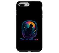 Cat Will Mew Hamlet Shakespeare Citazione Tragedia Play Custodia per iPhone 7 Plus/8 Plus