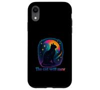 Cat Will Mew Hamlet Shakespeare Citazione Tragedia Play Custodia per iPhone XR