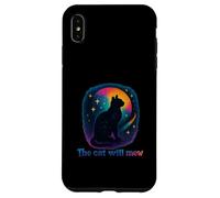 Cat Will Mew Hamlet Shakespeare Citazione Tragedia Play Custodia per iPhone XS Max