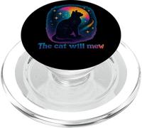 Cat Will Mew Hamlet Shakespeare Citazione Tragedia Play PopSockets PopGrip per MagSafe