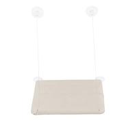 Cat Window Perch, Cat Window Hammock per Gatti Che Prendono il Sole, Sonnecchiano con Vista (Beige