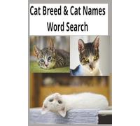 Cat Word Search Puzzle Book: Word Searches with easy to read print about Cats and more | 6.9 inches | 110 pages | 50+ puzzles ...gifts for vacation , holidays, and free time