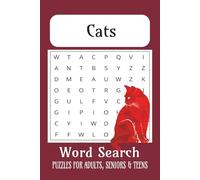 Cat Word Search Puzzle Book:: Word Searches with Easy to Read Print About Cats, Bengal, Abyssinian... | 6x9 inches, 110 pages | 50+ Puzzles ... Gift for Vacations, Holidays and Free Times.