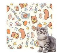 Cat Wrap Cutting Nails, Pet Grooming Bag, Kitten Swaddle Wrap, 17.72x17in Anti Escape Swaddle Pouch, Nail Trimming Restraint for Bathing, Injecting, Examining