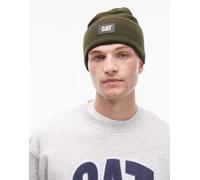 CAT - WWR - Berretto verde scuro con etichetta sul risvolto One Size