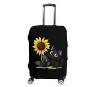Cat You are My Sunshine - Copertura per bagagli da viaggio, lavabile, antigraffio, protezione per valigie, Stile:, S