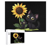 Cat You Are My Sunshine Jigsaw Puzzle per adulti Famiglia Attività Giochi Home Decor Puzzle 500 PCS