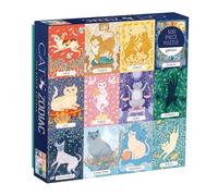 Cat Zodiac 500 Piece Puzzle by Sarah McMenemy