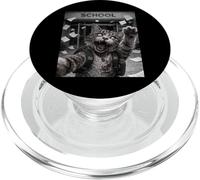 Cat Zombie Ultimo giorno di scuola Summer Break Selfie divertente PopSockets PopGrip per MagSafe