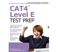 CAT4 Test Preparation Level E - CAT4 Practice Book - CAT4 Practice Test Year 8 (Age 12-13)