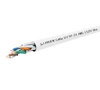Lanview Cavo di rete LVN122432 Cat6a U-FTP 4x2xAWG23 LSZH Bianco 305 m Dca Garanzia 300M