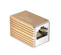 Cat7 schermato RJ45 accoppiatore 10Gbps Ethernet ad alta velocità Extender Ethernet accoppiatore connettori per connessione di rete stabile Rete schermata metallica