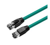 CAT8.1 S/FTP 10m Green LSZH