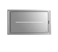 Cata Campana decorativa estrattore isola Bennu Slim 1200 X/A con 6 livelli di estrazione, pannello di controllo touch, motore S6 extra silenzioso, connettività AUTO deposito finitura inox
