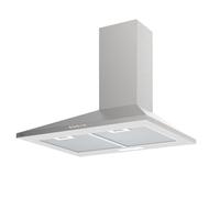 CATA Cappa aspirante VK 7000 X Controllo Meccanico 3 Livelli Rimozione 480 m3/h Livello Sonoro 56 dB Motore K10 Consumo 110 W Illuminazione Led Colore Inox