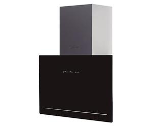 Cata Cappa decorativa Goya 70 BK/A Pannello di controllo touch 6 velocità 5+1 Turbo Livello sonoro 40 db Motore senza spazzole extra silenziosa Filtro antiappannamento-XL Larghezza 70 cm Colore nero