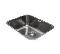 Cata CB 50-40 Lavello da Cucina Inox 1 Vasca Sottotop 60 cm