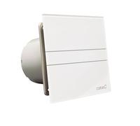 Cata E 150 GT - Estrattore per bagno con timer 21 W, vetro bianco