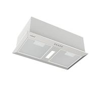 CATA GCB 55 X Cappa Aspirante da Cucina Dotata di Pannello di Controllo Meccanico 3 Livelli di Aspirazione Illuminazione ad Alta Efficienza con Striscia LED Classe Energetica C 59cm