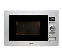 Cata | Microonde Integrazione | Modello MC 25D | capacità di 25 L | 5 Livelli di Potenza | Larghezza di 60 cm | Colore Inox e Vetro Nero