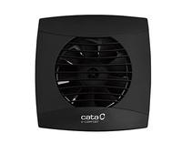 Cata, Ventilatore da bagno modello UC-10 STD BLACK - Ventilatore di aspirazione silenzioso, serie U, comfort, motore a basso consumo energetico, serie standard i efficienza energetica B, nero
