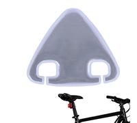 Catadiottri per Bici - Segnaletica Riflettente per Sella Posteriore Ciclismo, Ciclisti Uomini Donne Giovani visibilità Sicurezza Posteriore