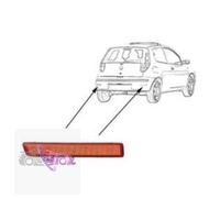 CATADIOTTRO CATARINFRANGENTE POSTERIORE PER FIAT CROMA 2005-2007 SINISTRO ROSSO