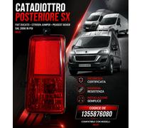 CATADIOTTRO CATARINFRANGENTE POSTERIORE PER FIAT DUCATO MAXI 2006-2014 SINISTRO