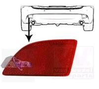 CATADIOTTRO CATARINFRANGENTE POSTERIORE PER MAZDA 3 5 PORTE 2009-2013 SX ROSSO