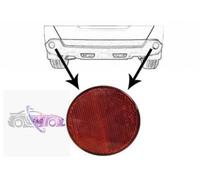 CATADIOTTRO CATARINFRANGENTE POSTERIORE PER NISSAN JUKE 2014-2019 DX=SX ROSSO