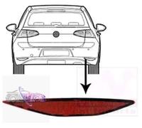 CATADIOTTRO CATARINFRANGENTE POSTERIORE PER VOLKSWAGEN GOLF 7 2012-2016 DESTRO