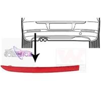 CATADIOTTRO CATARINFRANGENTE POSTERIORE PER VOLKSWAGEN TIGUAN 2007-2015 SX ROSSO