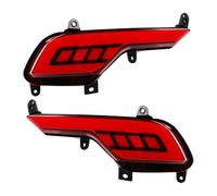 Catadiottro Paraurti Compatibile Con Hyundai Per Santa Fe Per IX45 2016 2017 2 Pezzi Auto Paraurti Posteriore Sinistro Destro Riflettore Fanale Posteriore Freno Accessori