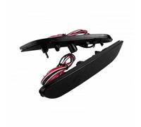 Catadiottro Paraurti Destro Compatibile Con Nissan Per Leaf 2011-2016 Per Pathfinder 2013-2018 Per Rogue 2014-2016 2x Riflettore Paraurti Posteriore Indicatore Direzione Lente Nera