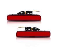 Catadiottro paraurti posteriore Compatibile Con Toyota Per Prius V 2012 2013 2014 2015 2016 2017 Riflettore Paraurti Posteriore Rosso Luci Di Parcheggio Luci Di Stop Fendinebbia(Red)