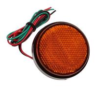 Catadiottro rotondo 58mm con LED arancione