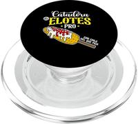 Catadora De Elotes Pro Con Chile Del Que Pica Elote Corn PopSockets PopGrip per MagSafe