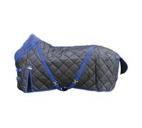 CATAGO Coperta Stalla, 300g - Nero/Blu - 115 CM da Cavallo Stalla