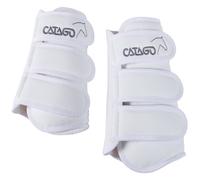 CATAGO Stivali Dressage,4 Pezzo - Bianco - Purosangue/Cavallo Dressage Leggings