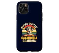 Catahoula Grandma Worlds Greatest Leopard Dog Retro Custodia per iPhone 11 Pro