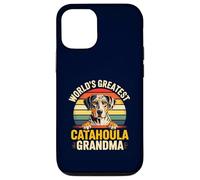 Catahoula Grandma Worlds Greatest Leopard Dog Retro Custodia per iPhone 12/12 Pro