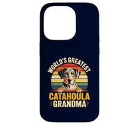 Catahoula Grandma Worlds Greatest Leopard Dog Retro Custodia per iPhone 14 Pro