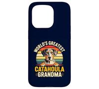 Catahoula Grandma Worlds Greatest Leopard Dog Retro Custodia per iPhone 15 Pro
