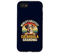 Catahoula Grandma Worlds Greatest Leopard Dog Retro Custodia per iPhone SE (2020) / 7/8