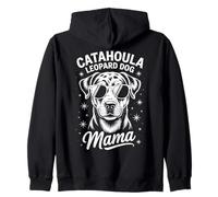 Catahoula Leopard Dog Mama Funny Catahoula Leopard Dog Felpa con Cappuccio